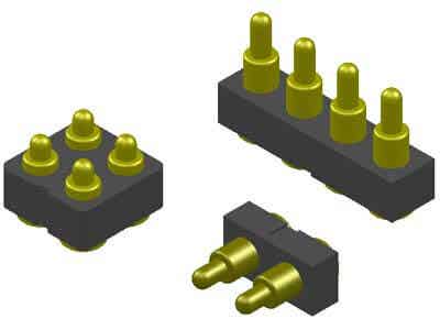 勤誠科技Pogo pin 連接器[直立型]