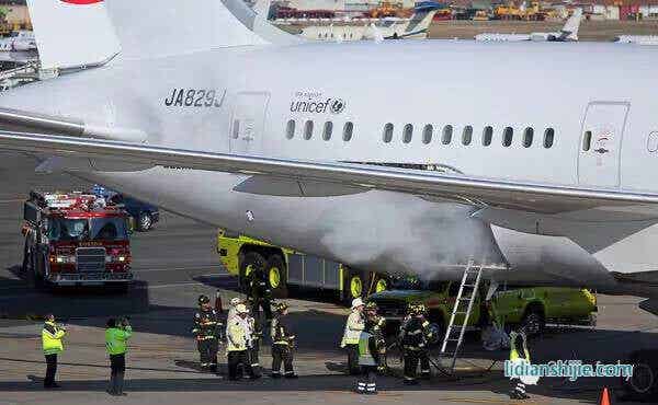 2006年美國某快遞公司一架DC-8貨機因運輸的筆記本用鋰離子電池著火