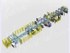 先導(dǎo)智能 鋰電池設(shè)備 方形鋰電PACK組裝線