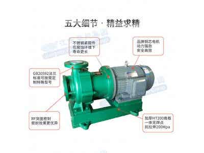 CMB耐顆粒抗干磨氟塑料磁力泵圖2