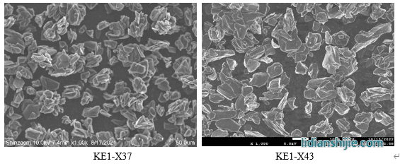 中科星城消費(fèi)類(lèi)石墨負(fù)極材料KE系列SEM