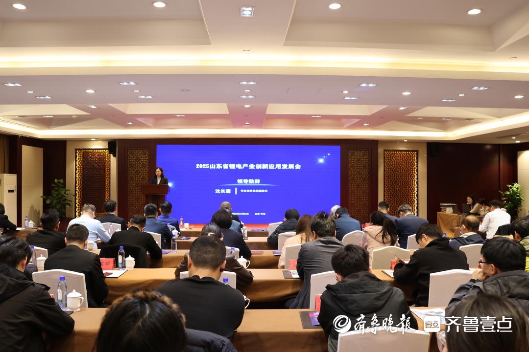 2025山東省鋰電產業創新應用發展會議順利召開
